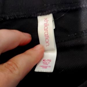 Black jeggings/leggings XL